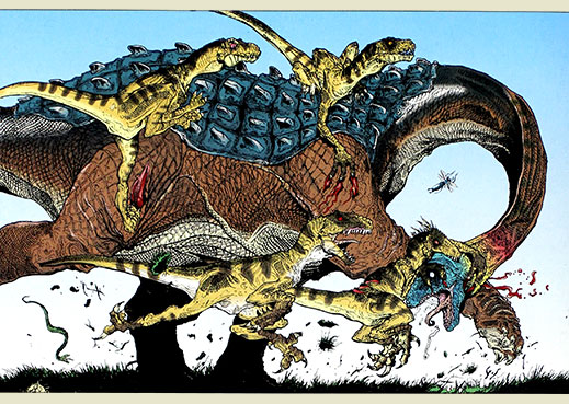 Age of Reptiles by Ricardo Delgado, James Sinclair, and Jim Campbell