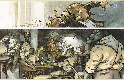 Blacksad by Juan Díaz Canales and Juanjo Guarnido