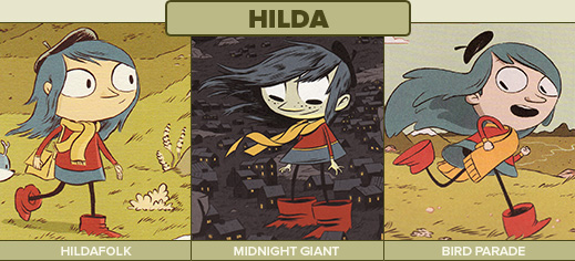 luke pearson hilda books