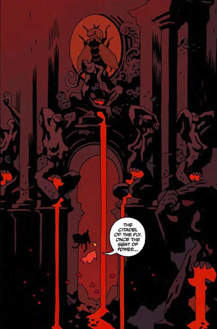Hellboy in Hell by Mike Mignola