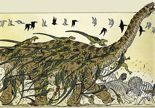 Age of Reptiles by Ricardo Delgado, James Sinclair, and Jim Campbell