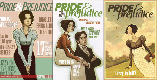 Marvel's Pride & Prejudice by Nancy Butler and Hugo Petrus